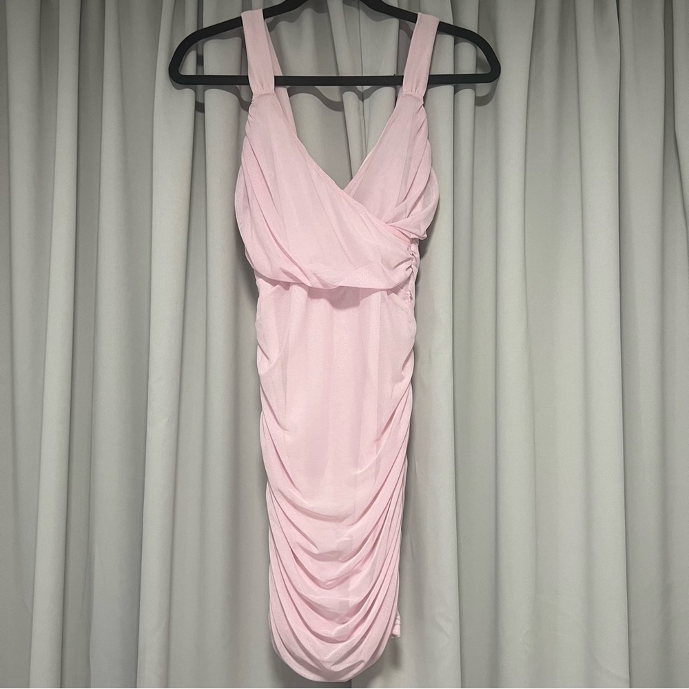 LUCY IN THE SKY PINK MINI DRESS